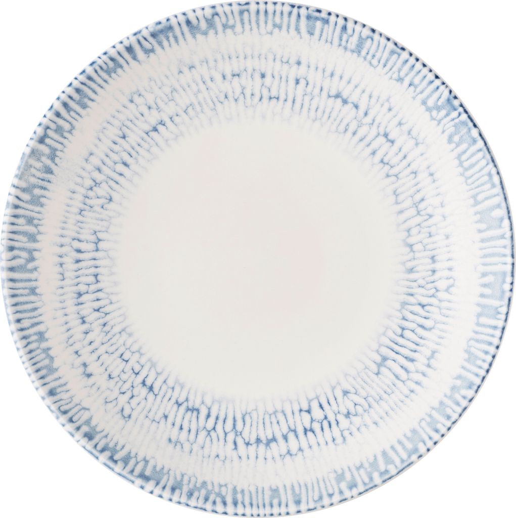 Bord coupe diep 24.8cm 113.6cl Inked cascade indigo Churchill