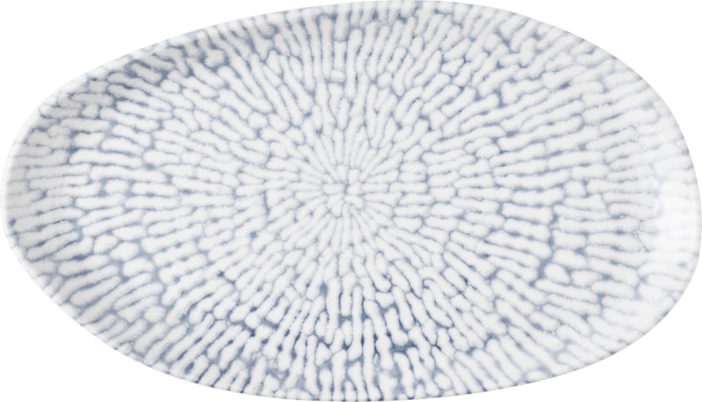 Schaal rechthoek 26.0cm x 15.0cm Inked Cascade Indigo Churchill