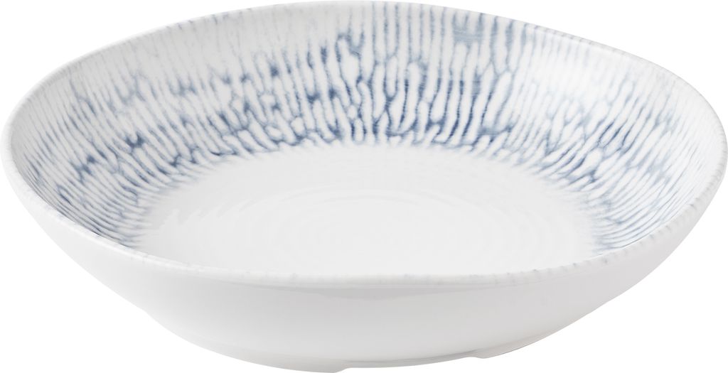 Kom 25.0cm h 4.5cm 116.0cl Inked Cascade Indigo Churchill