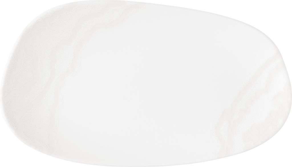 Schaal rechthoek 26.0cm x 15.0cm Inked Tide White Churchill