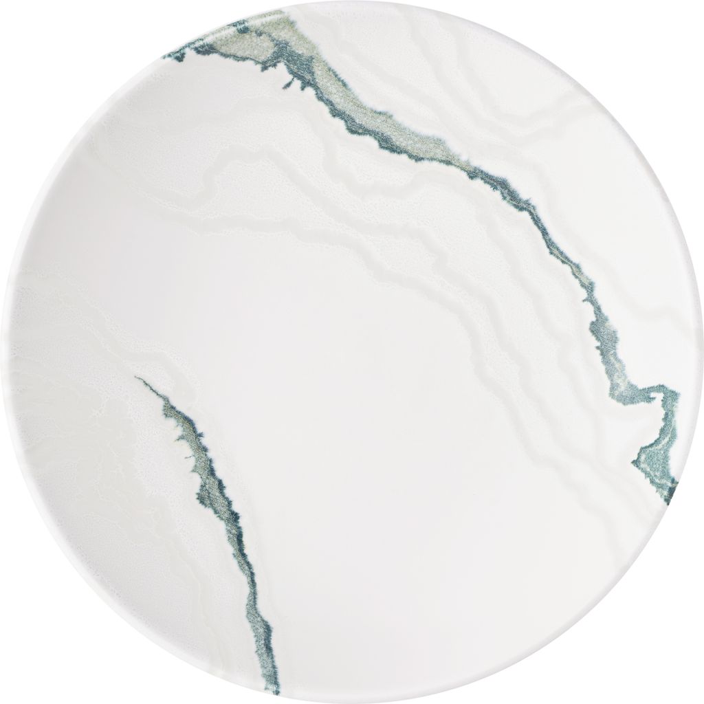 Bord coupe diep 24.8cm 113.6cl Inked Tide Accents Green Churchill