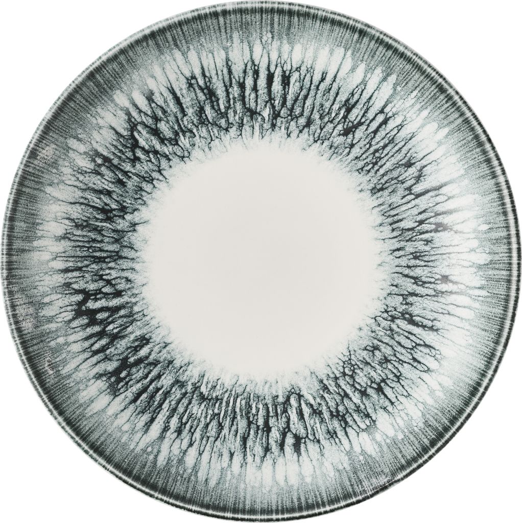 Bord coupe diep 24.8cm 113.6cl Inked Lumé  Black Churchill