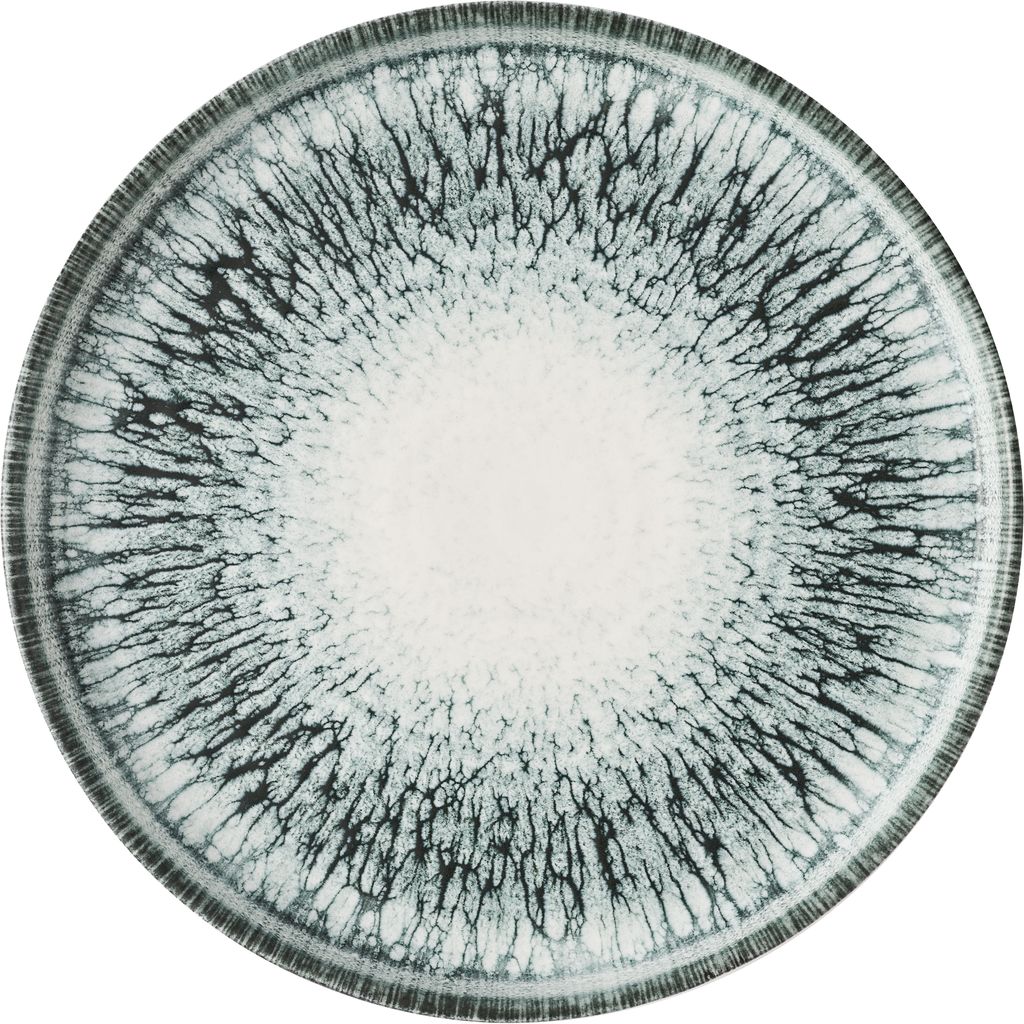 Bord plat 15.7cm h 2.0cm Inked Lumé  Black Churchill