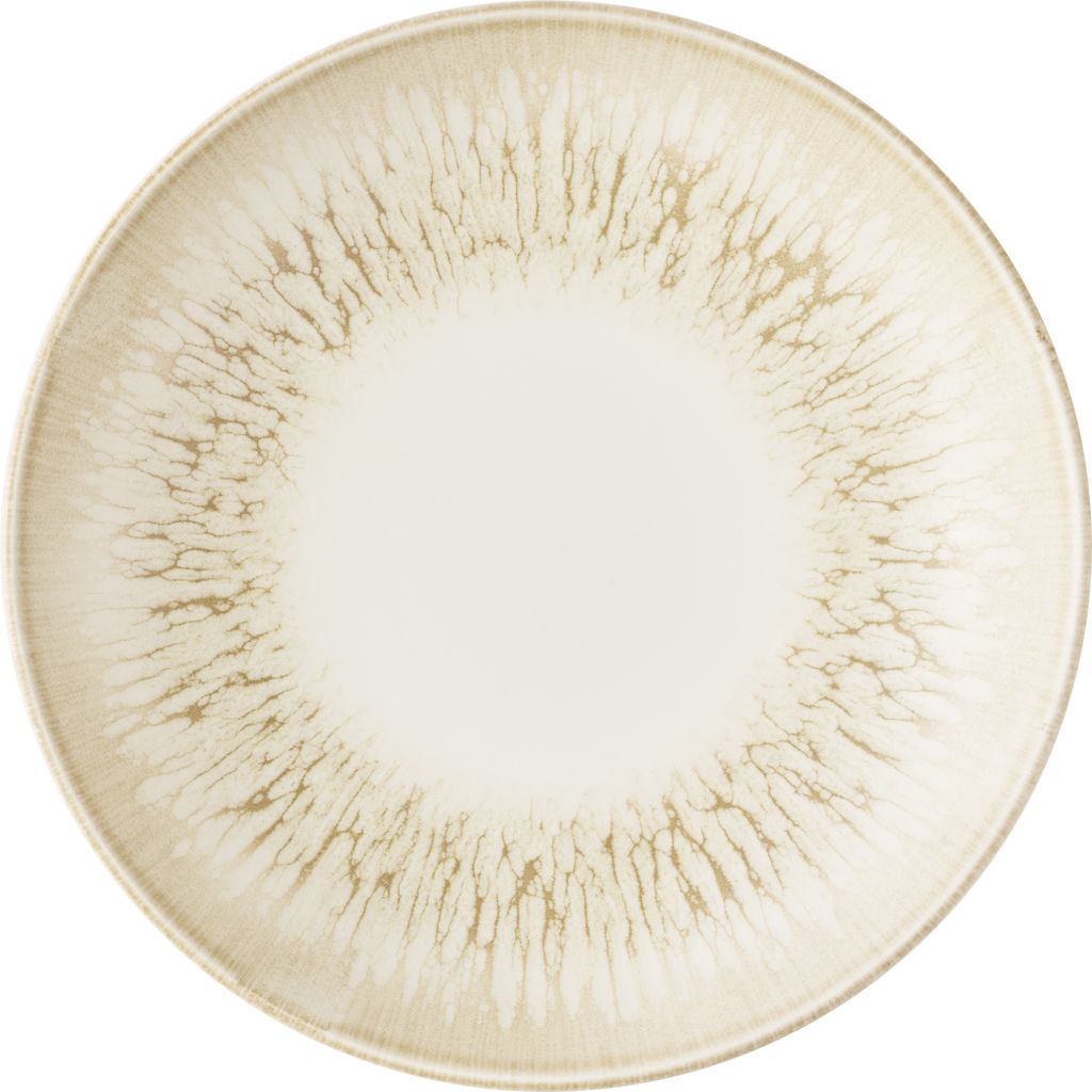 Bord coupe diep 24.8cm 113.6cl Inked Lumé  Natural Churchill