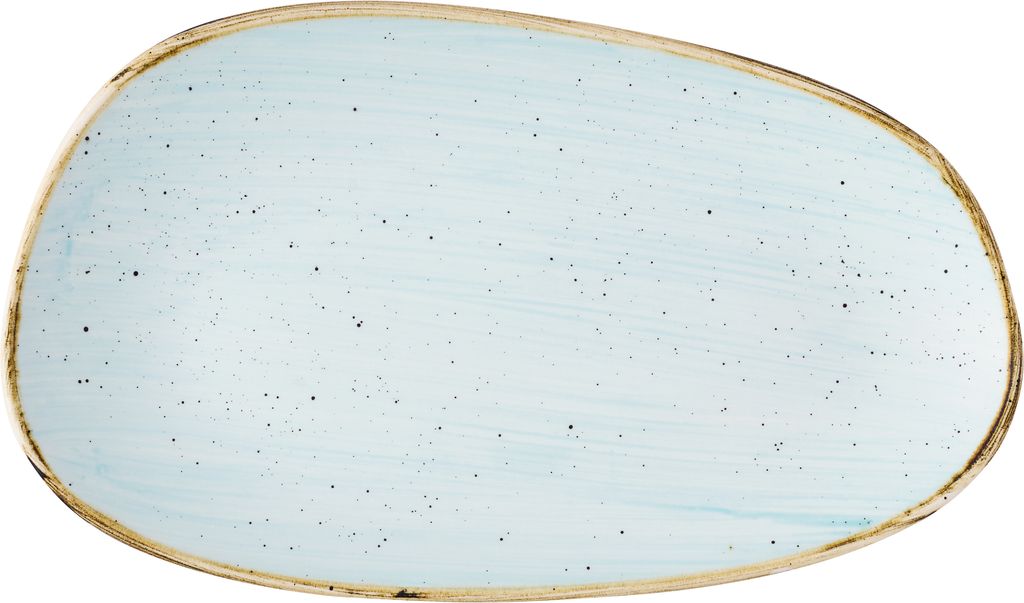 Schaal rechthoek 22.0cm x 13.0cm Stonecast Duck Egg Churchill