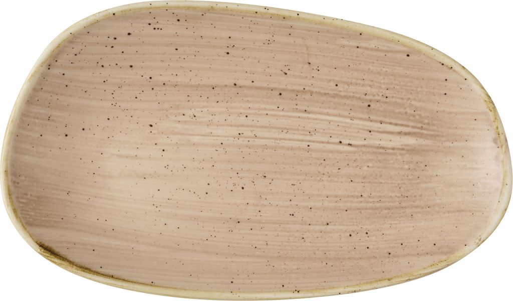 Schaal rechthoek 22.0cm x 13.0cm Stonecast Truffle Churchill