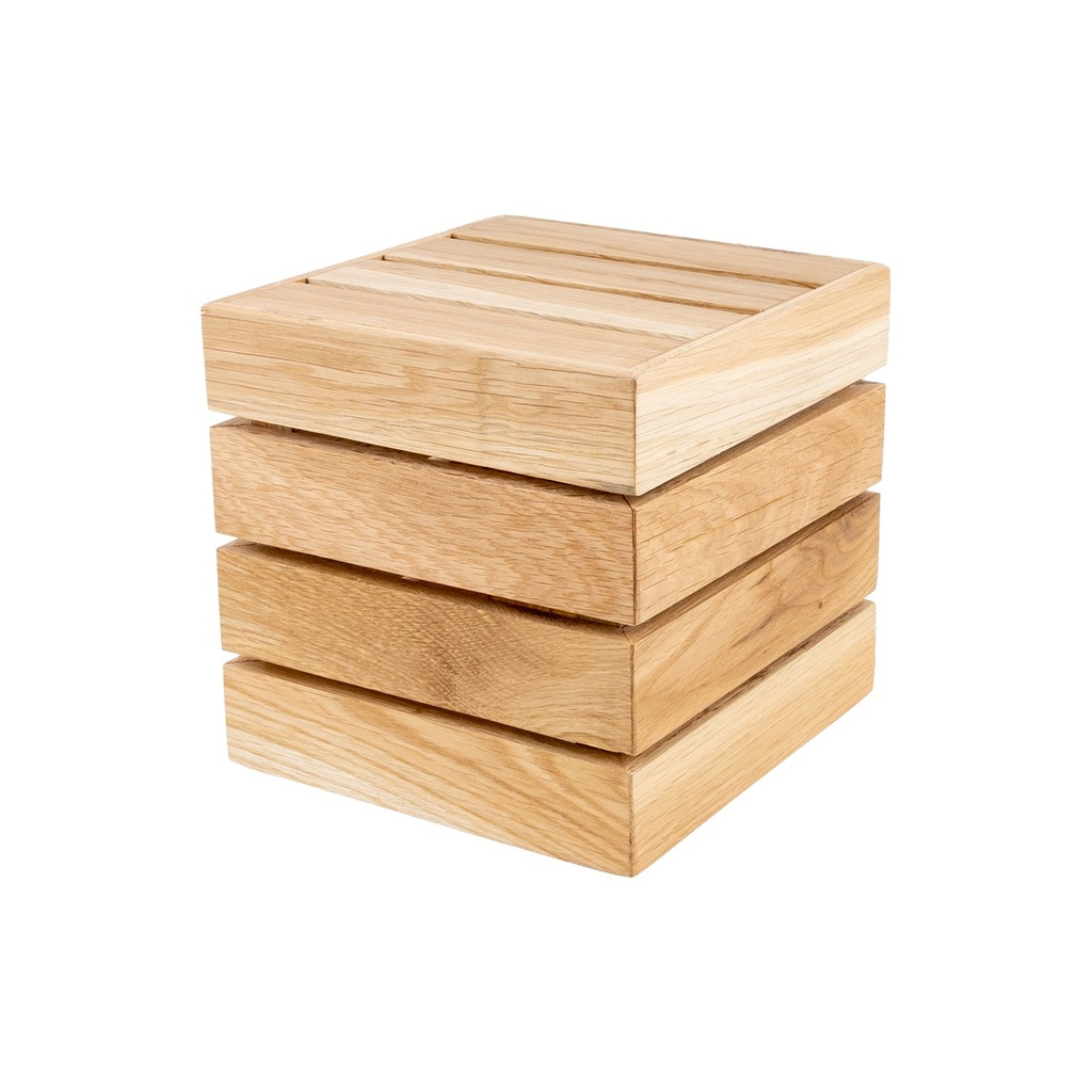 Buffetverhoger 20.0x20.0x20.0cm Crate Beech Natural Joy Buffet
