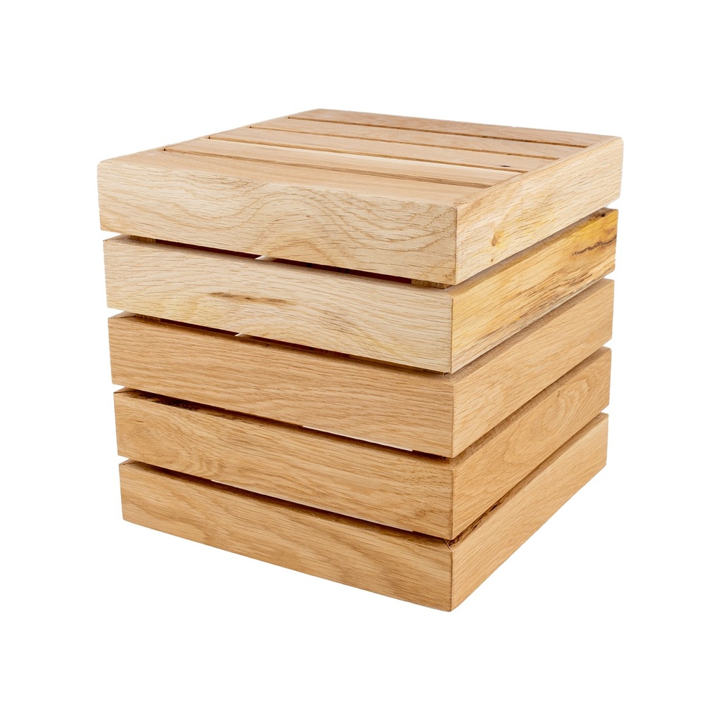 Buffetverhoger 25.0x25.0x25.0cm Crate Beech Natureal Joy Buffet