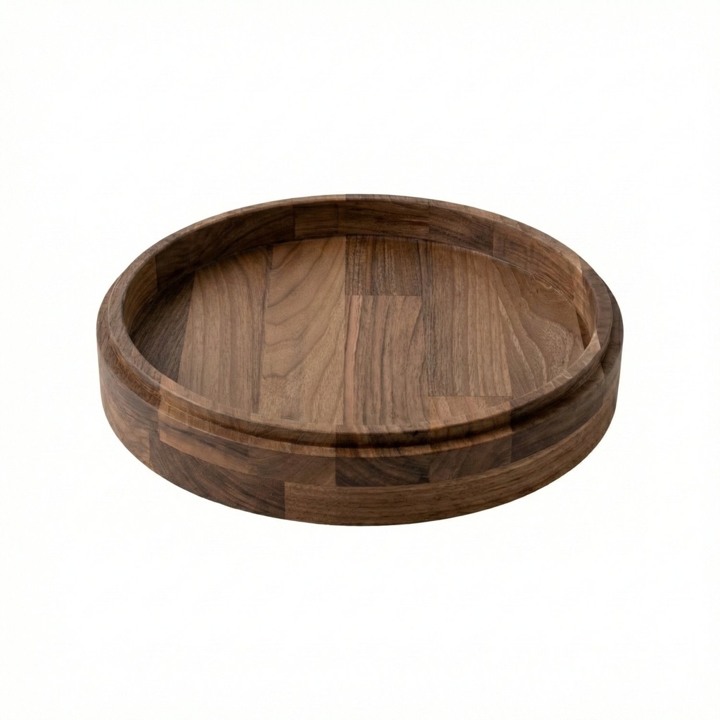 Bord stapelbaar 21.0x3.6cm Walnut 2 Sided Joy Buffet 