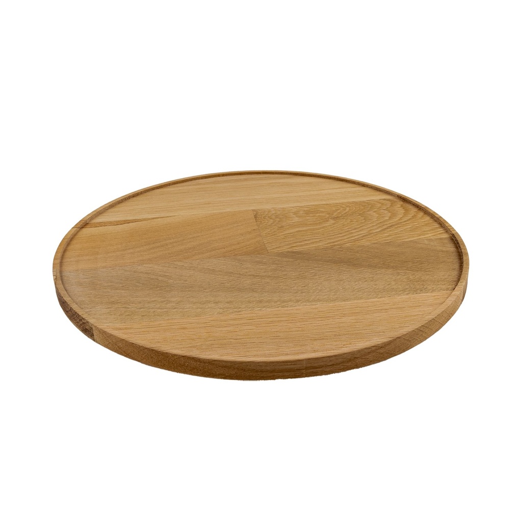 Taartplateau rond 32.5cm Oak Natural Circus Joy Buffet