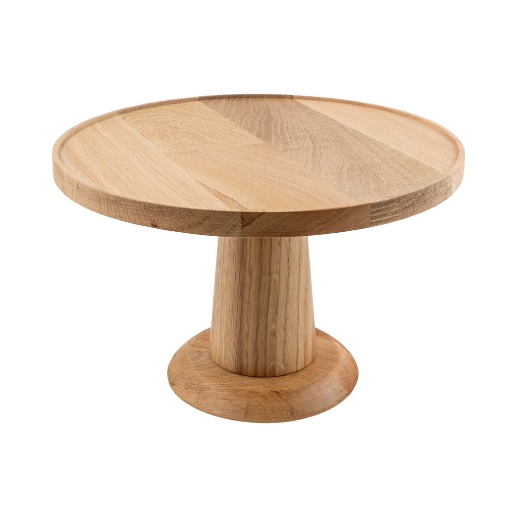 Taartplateau rond 32.5x19.8cm Oak Natural Circus Joy Buffet