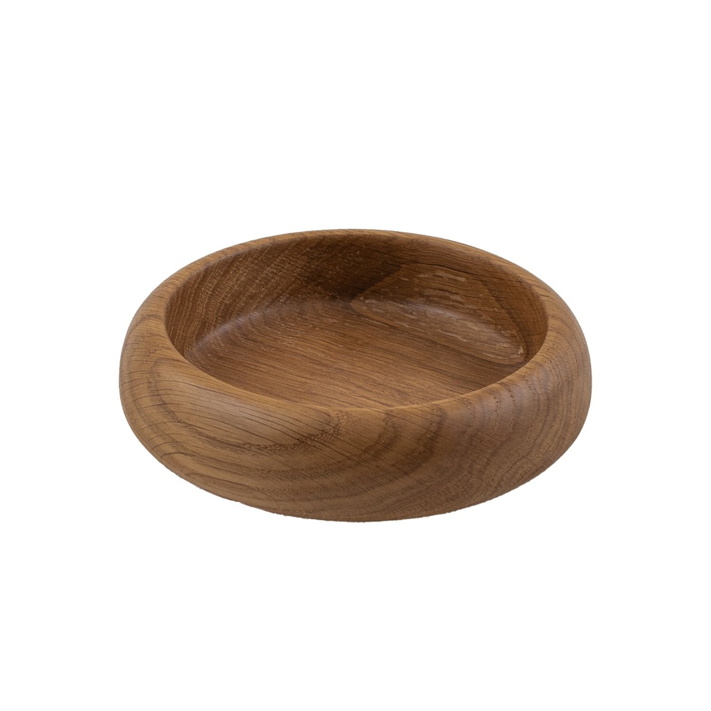Kom 18.0x5.0cm Oak Natural Bowls Walled Joy Buffet