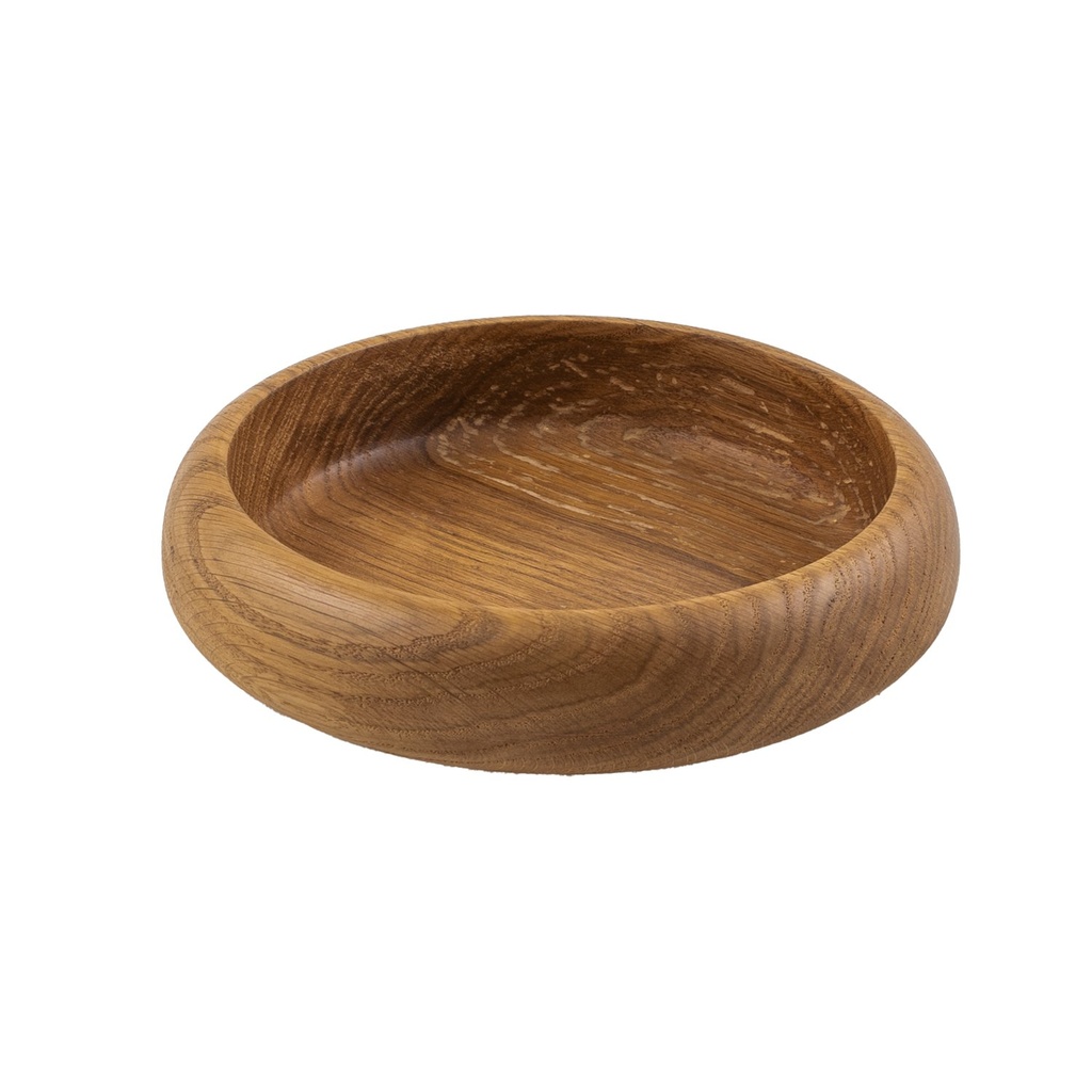 Kom 21.0x5.0cm Oak Natural Bowls Walled Joy Buffet
