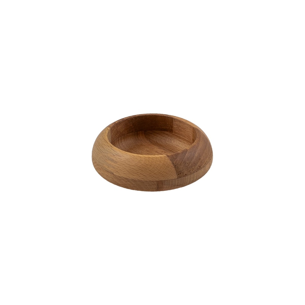 Kom 9.0x3.5cm Beech Natural Bowls Walled Joy Buffet