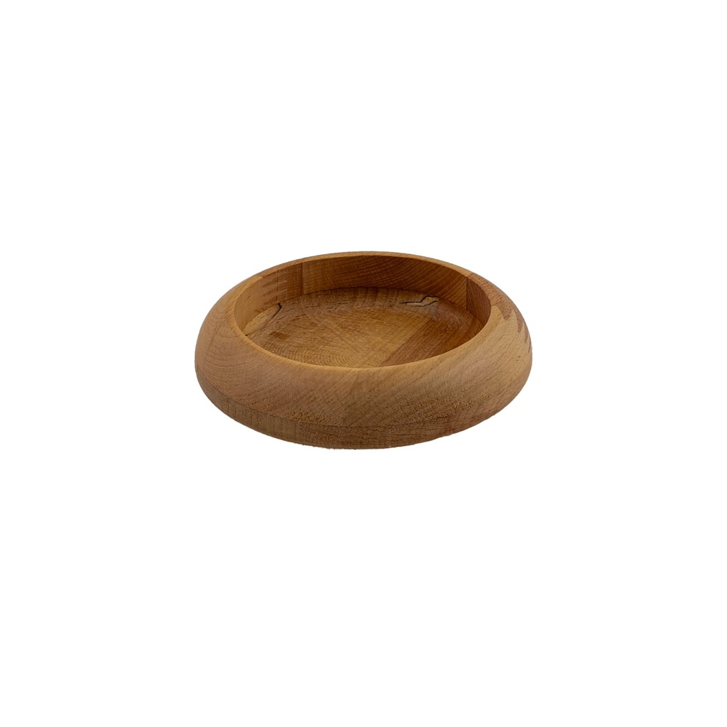 Kom 12.0x3.5cm Beech Natural Bowls Walled Joy Buffet