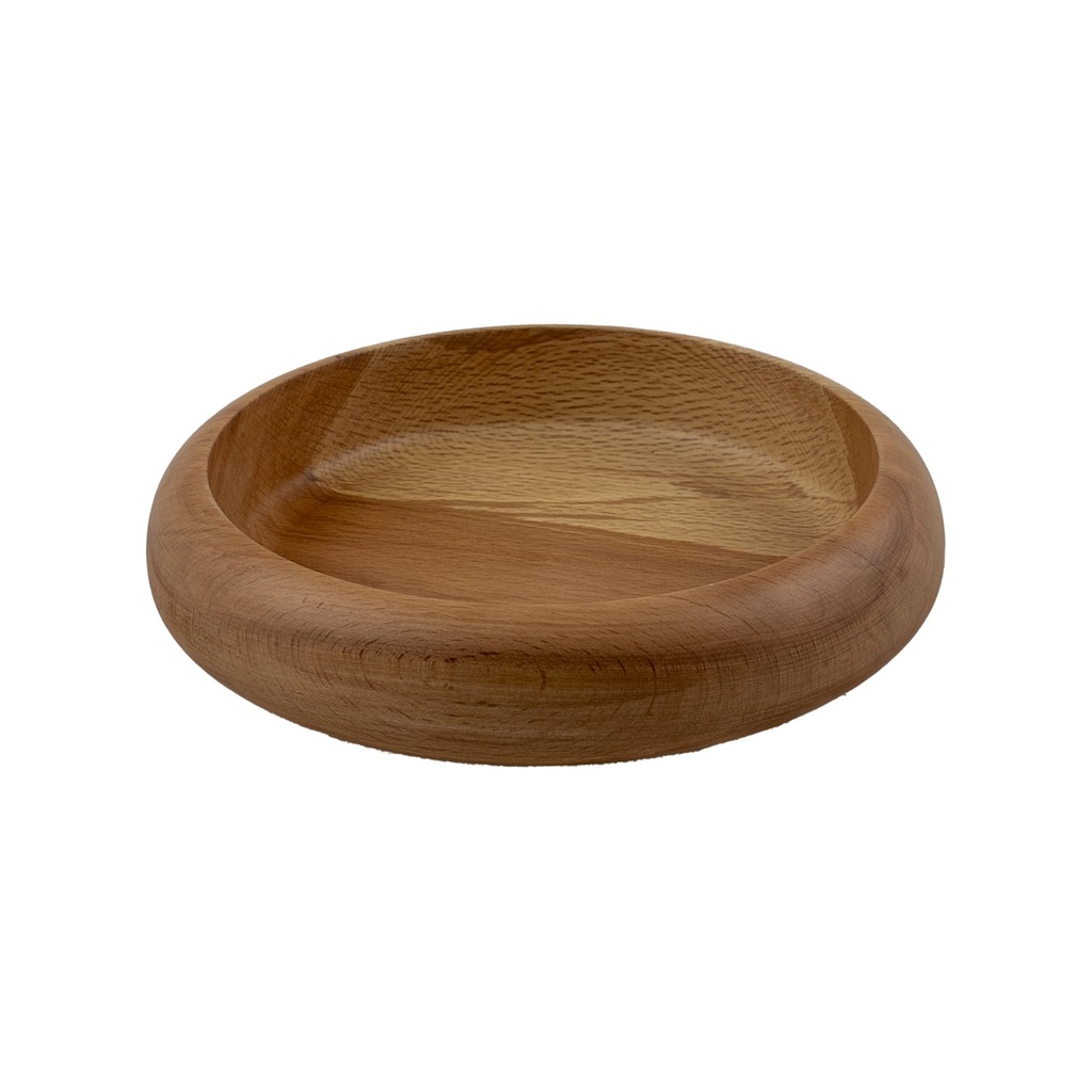Kom 18.0x5.0cm Beech Natural Bowls Walled Joy Buffet