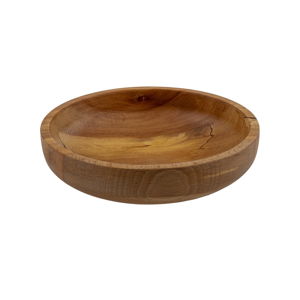 Kom 21.0x7.0cm Beech Natural Bowls Curve Joy Buffet