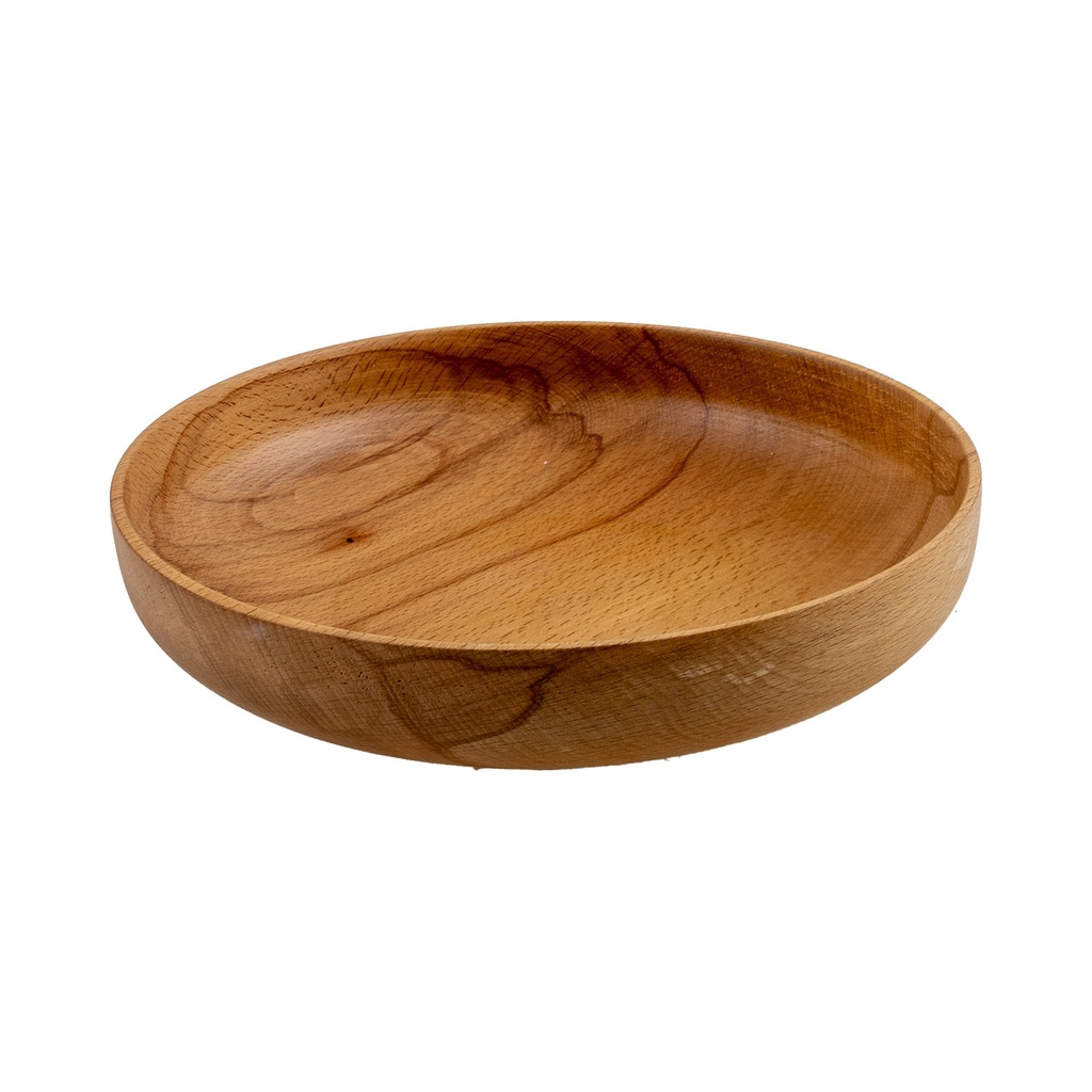 Kom 24.0x7.0cm Beech Natural Bowls Curve Joy Buffet