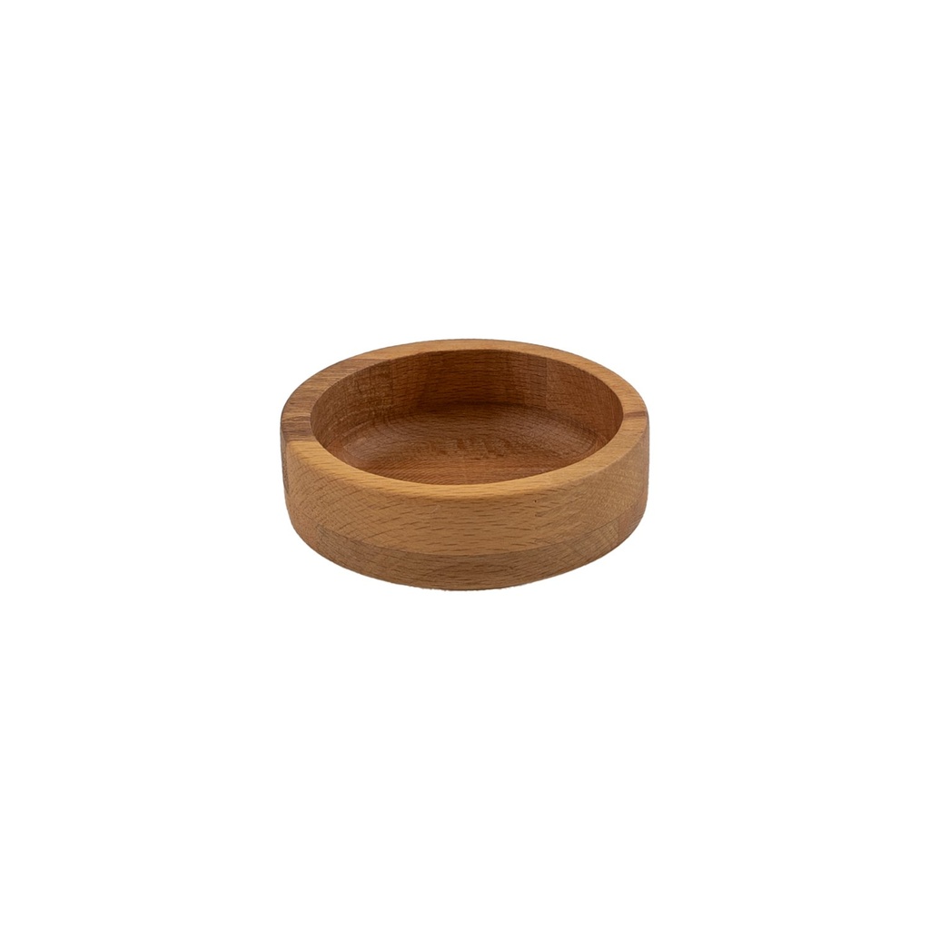 Kom 9.0x3.5cm Beech Natural Bowls Mini Walled Joy Buffet