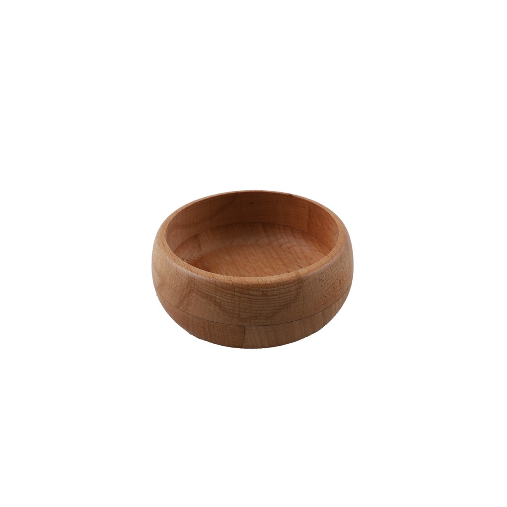 Kom 9.0x3.5cm Beech Natural Bowls Mini Curve Joy Buffet