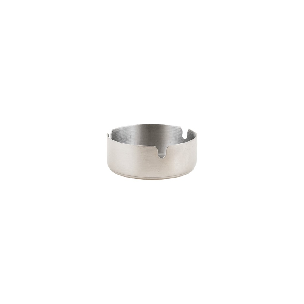 Asbak rond 8.0x3.0cm RVS Essentials Joy Buffet
