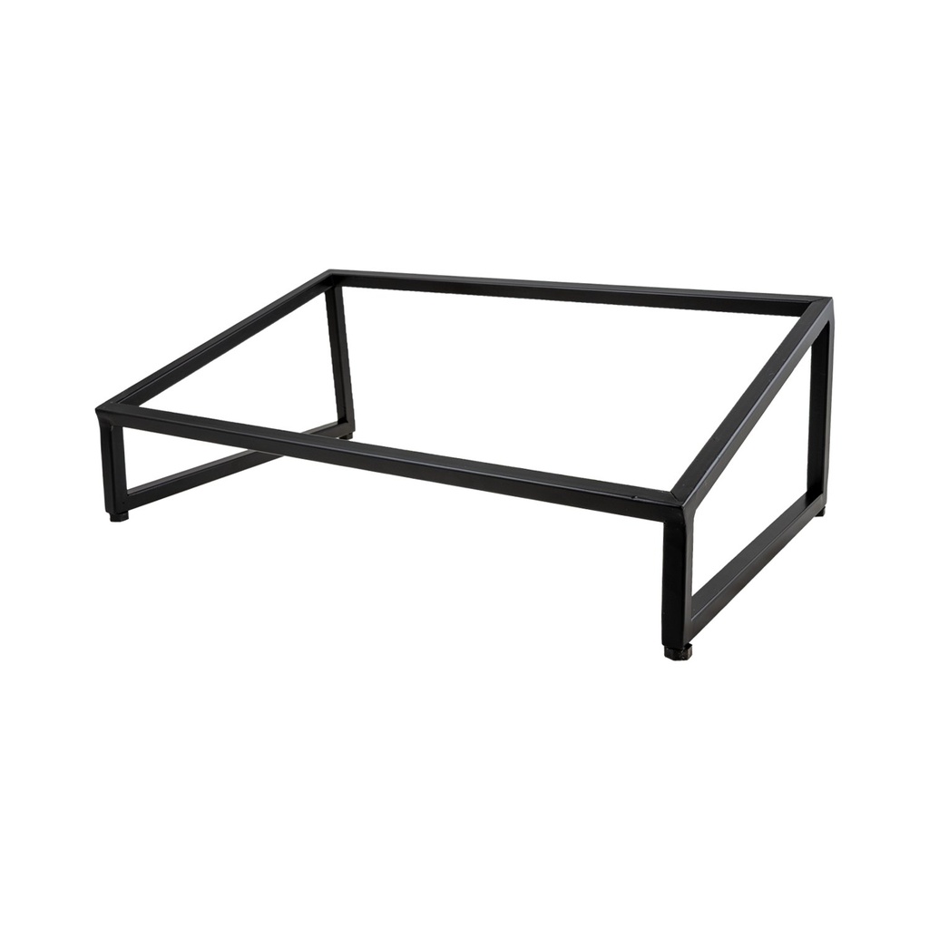 Buffetverhoger schuin 32.5x53.0x19.5cm Metal Black Modus Joy Buffet