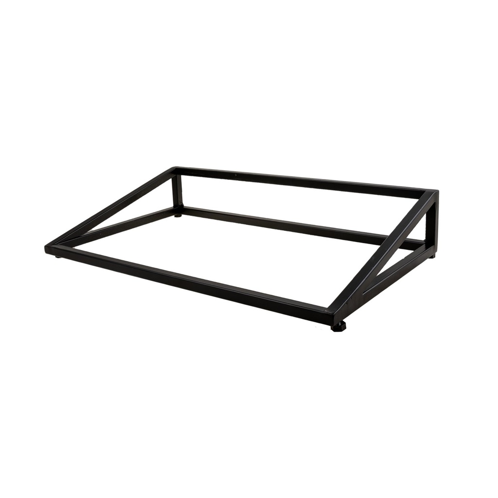 Buffetverhoger schuin 32.5x53.0x11.0cm Metal Black Modus Joy Buffet