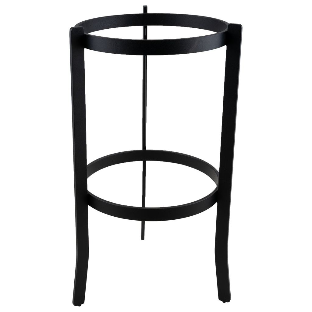Buffetverhoger rond 22.0x44.0cm Metal Black Elysian Joy Buffet