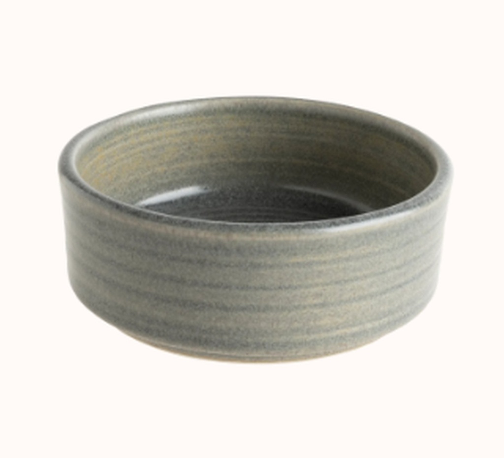 Kom 8.0x8.0x3.0cm Gray Bowl Joy Buffet