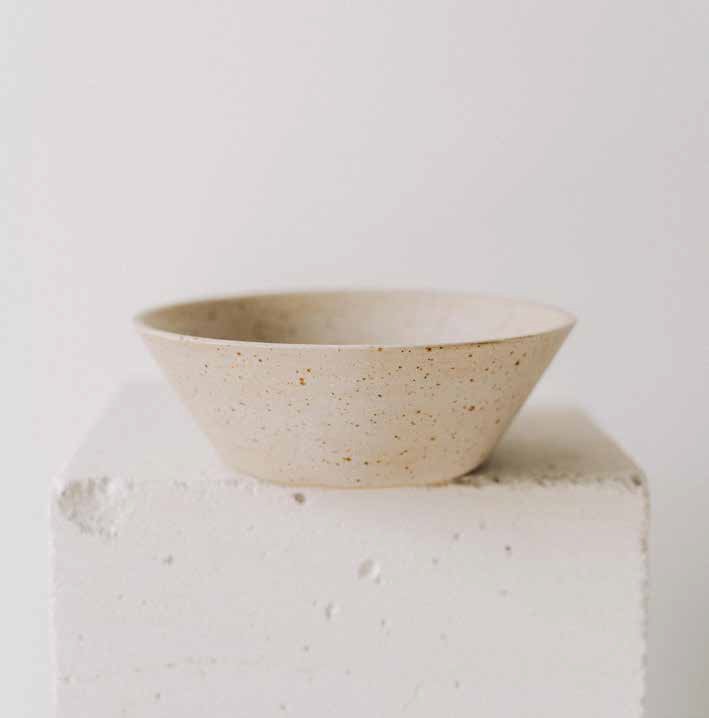 Kom conisch 18.0x6.0cm Earth Poemi