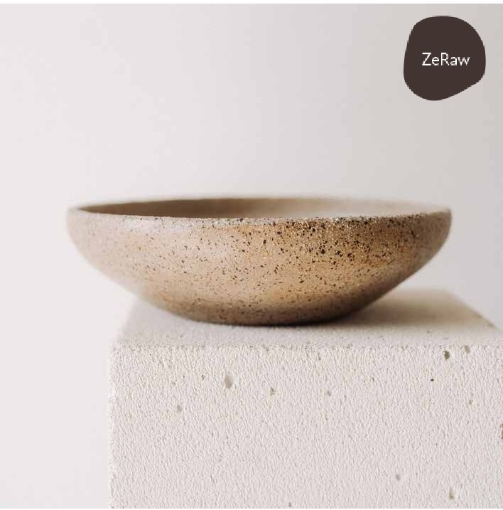 Bord diep 27.0x8.5cm Earth Poemi