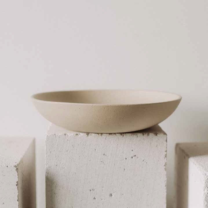 Bord diep 26.0x6.0cm  Terra Vanilla Poemi