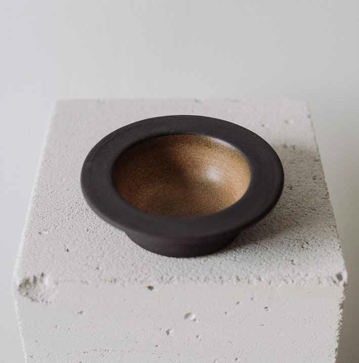 Bord diep 15.5x4.5cm Pasta Aarde Poemi