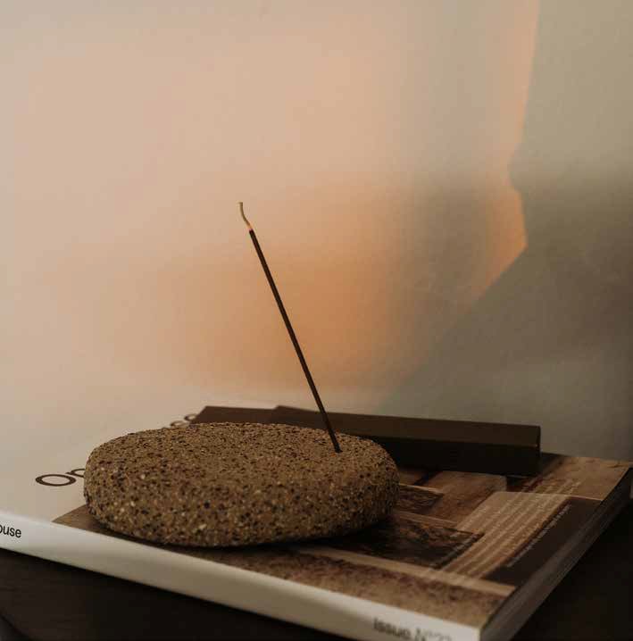 Wierook brander 17.0x12.0cm Japandi Poemi