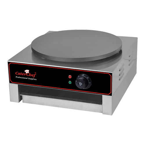 Crepes bakapparaat 40.0cm rond 3000w Caterchef