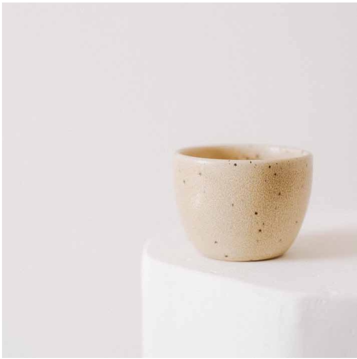 Taster 17.0cl Aarde Beige Brewed Coffee Cups Poemi