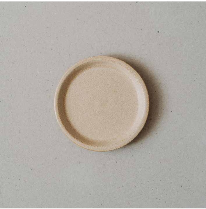 Bord walled 11.0x2.0cm Beige The Plates Poemi