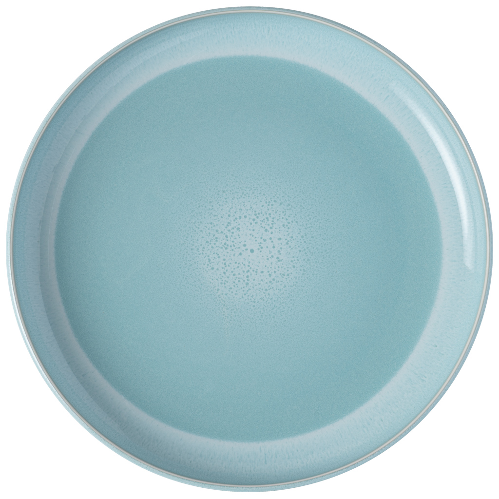 Bord plat coupe 27.0cm Perlemor Aqua 2610