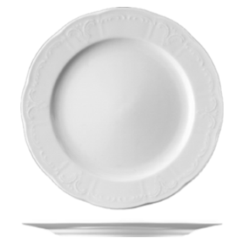 Bord plat 31.0cm Bellevue wit