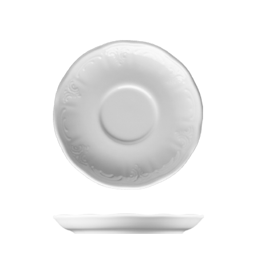 Schotel 14.0cm Bellevue wit