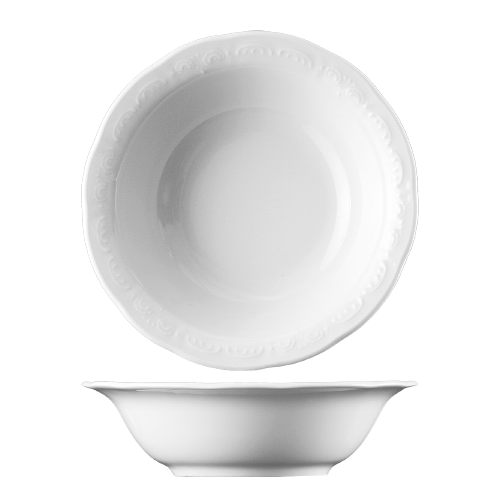 Kom/schaaltje 21.0cm Bellevue wit