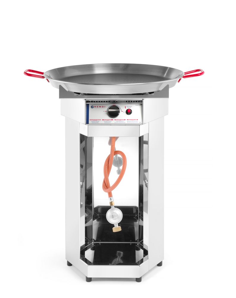 Gasgrill Fiesta 600 met paellapan Hendi