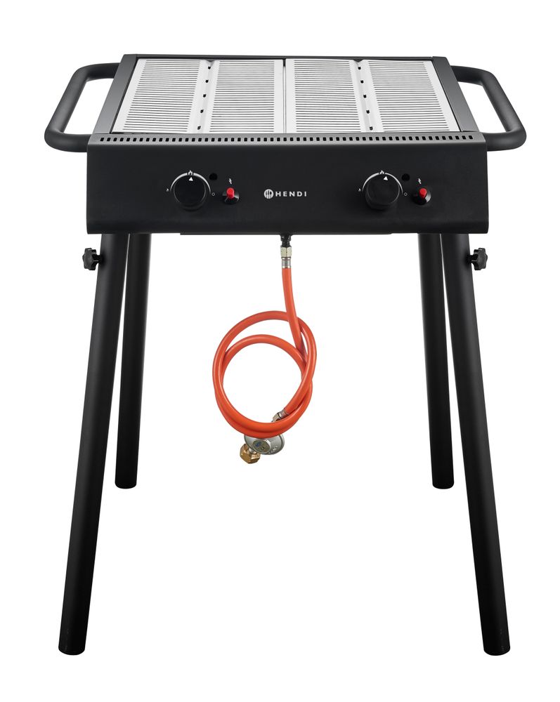Xantos Black gasgrill rvs 9,5 kW Hendi