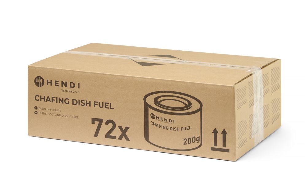 Brandpasta - blikje 200 g ethanol Hendi