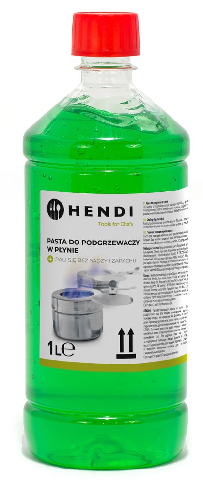 Brandpasta - fles 1 ltr ethanol Hendi