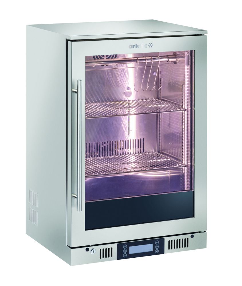 Onderkast dry aging kast 138 l 230V 350W Hendi