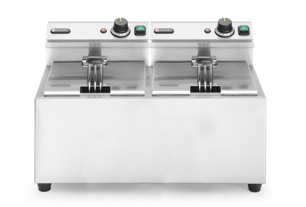 Friteuse Profi Line 2x8 l 230V 2x3500W Hendi
