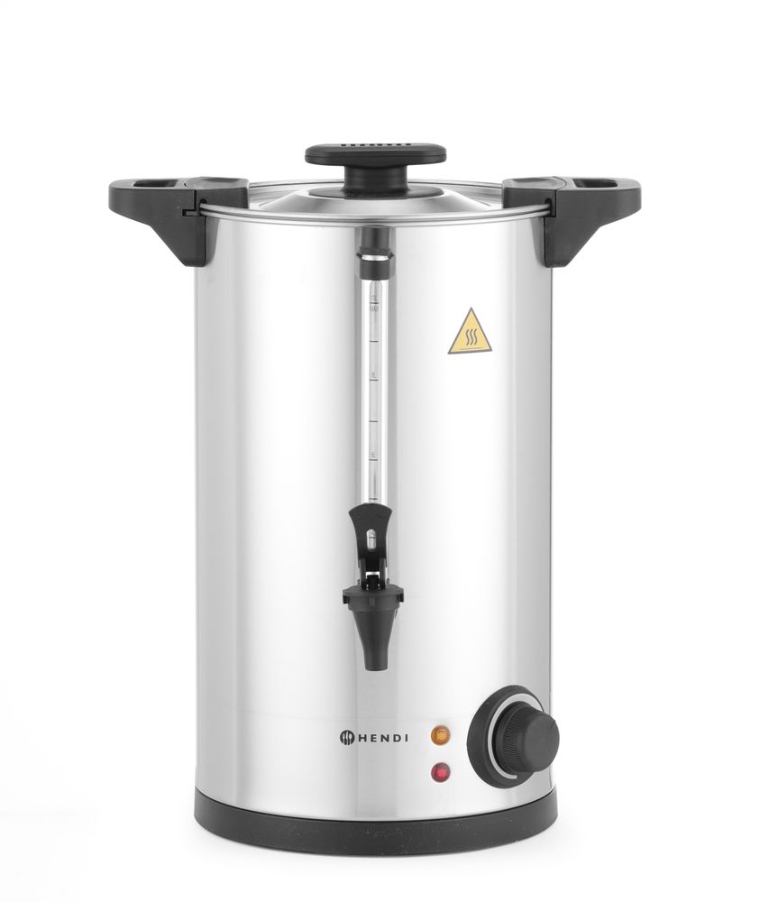 Warme dranken ketel 10 l  enkelwandig 230V 1500W Hendi