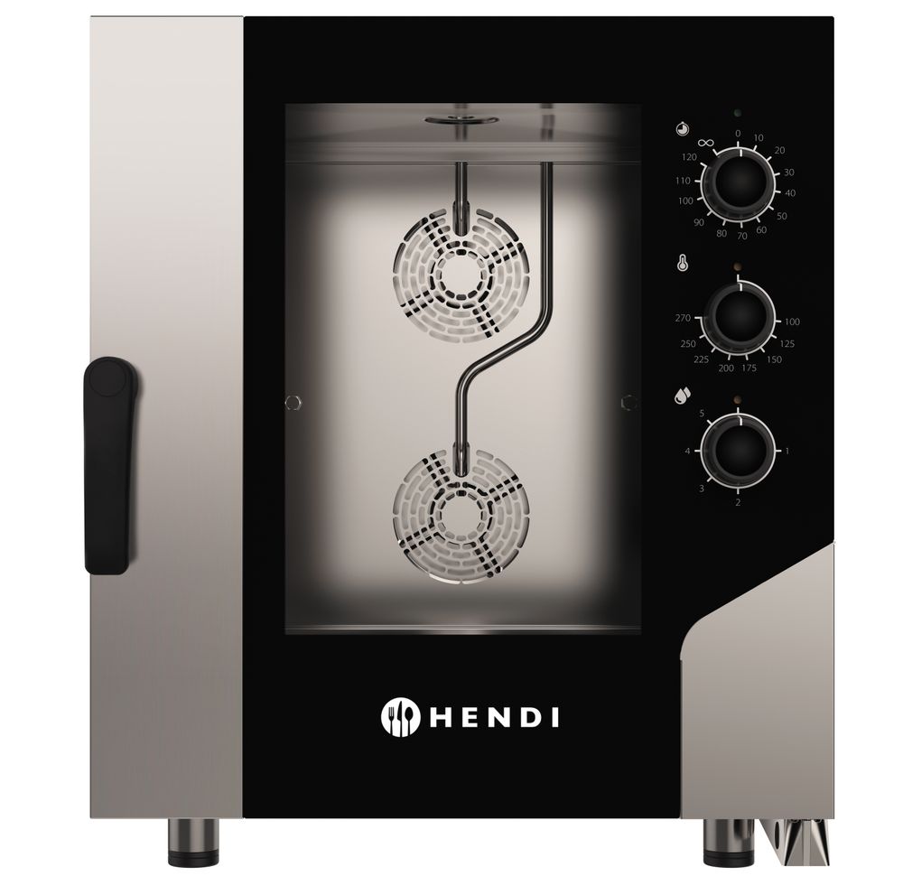 Hetelucht stoomoven Control 7x GN 1/1 400V 15400W Hendi