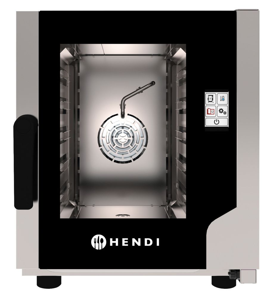 Hetelucht stoomoven Contact 5x GN 2/3 230V 3200W Hendi